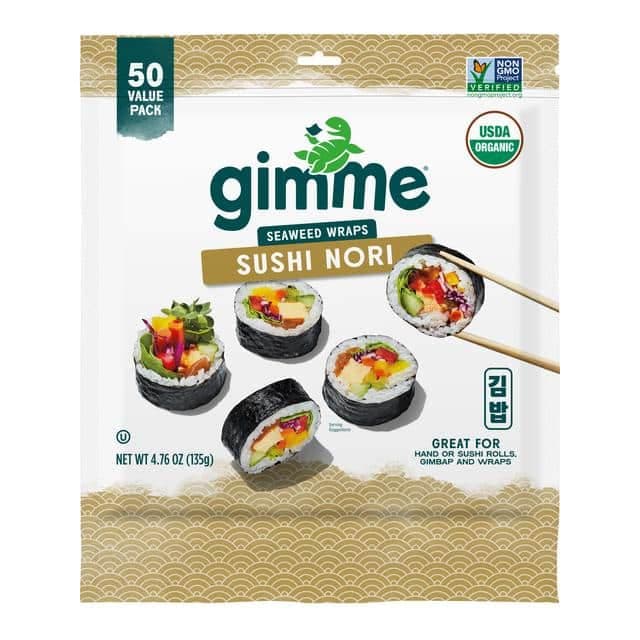 Gimme Seaweed 50 Premium Sheets - Roasted Seaweed