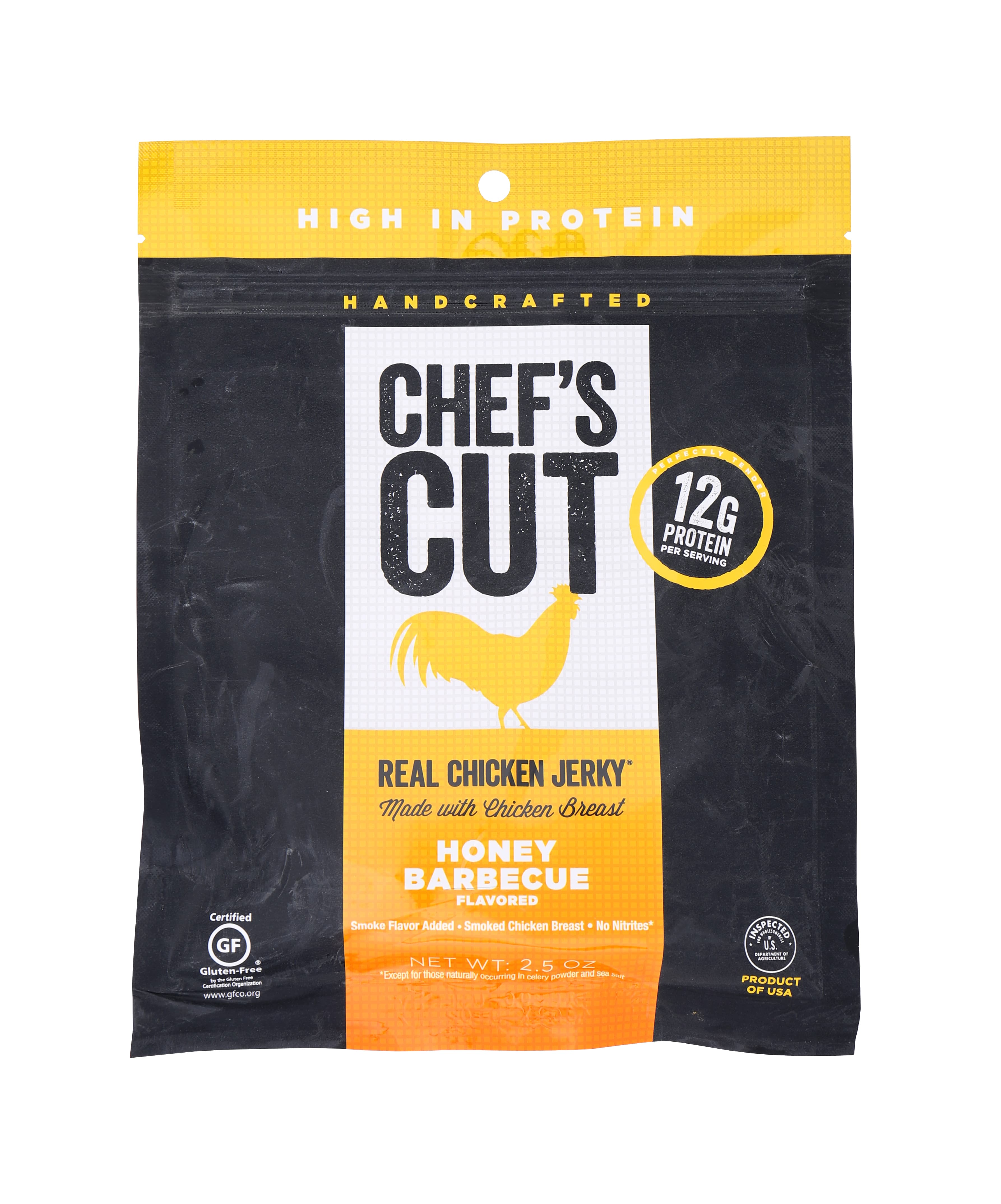 Chef's Cut Jerky Chicken - Honey Barbeque