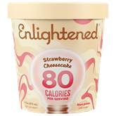 Enlightened Strawberry Cheesecake