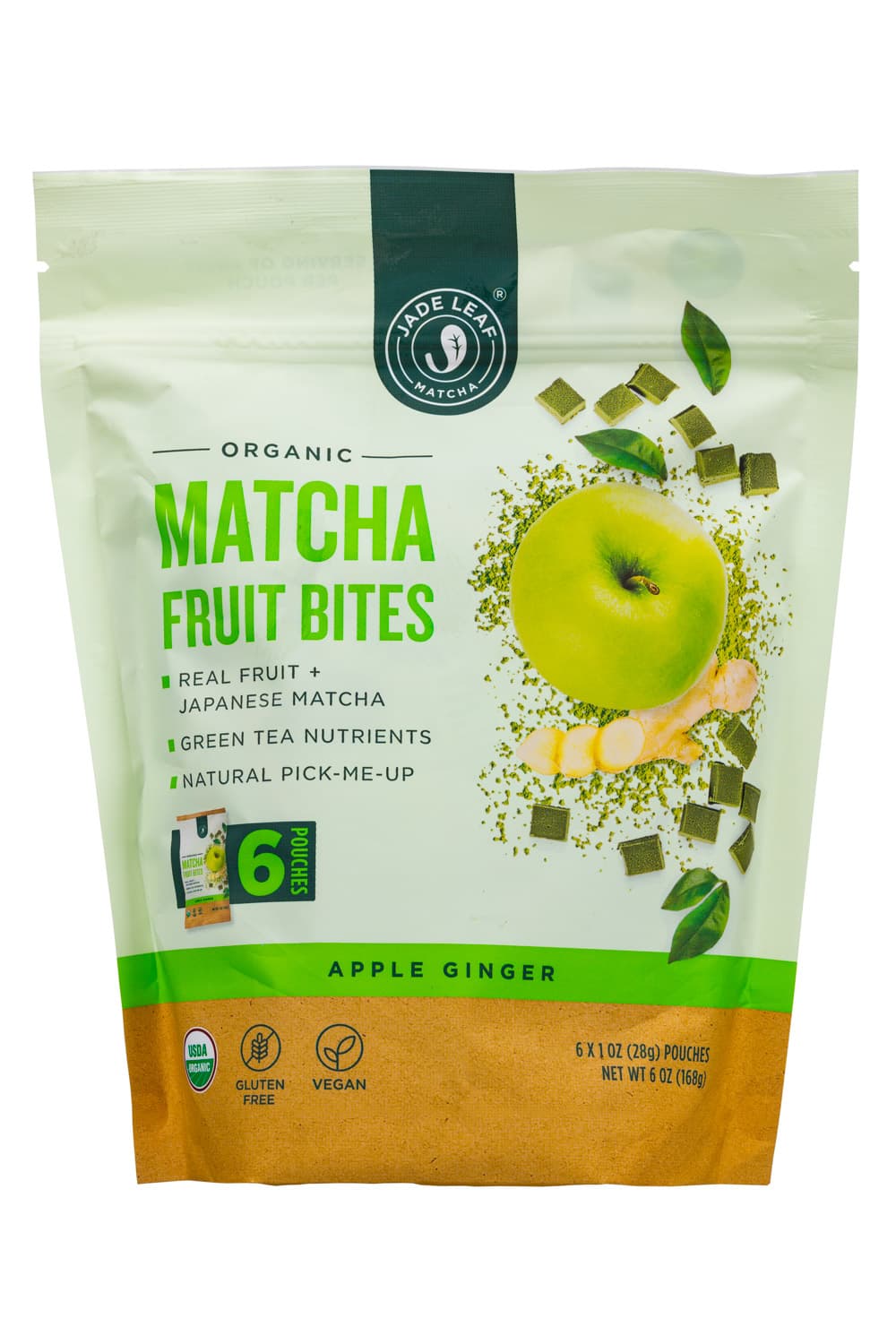 Jade Leaf Matcha Apple Ginger (6 pouches bag)