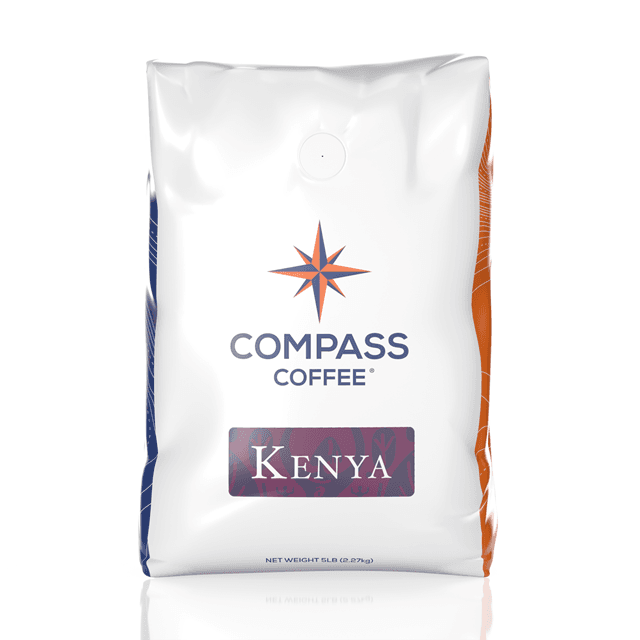 Compass Coffee Kenya Lenana Blend 5lb Bag