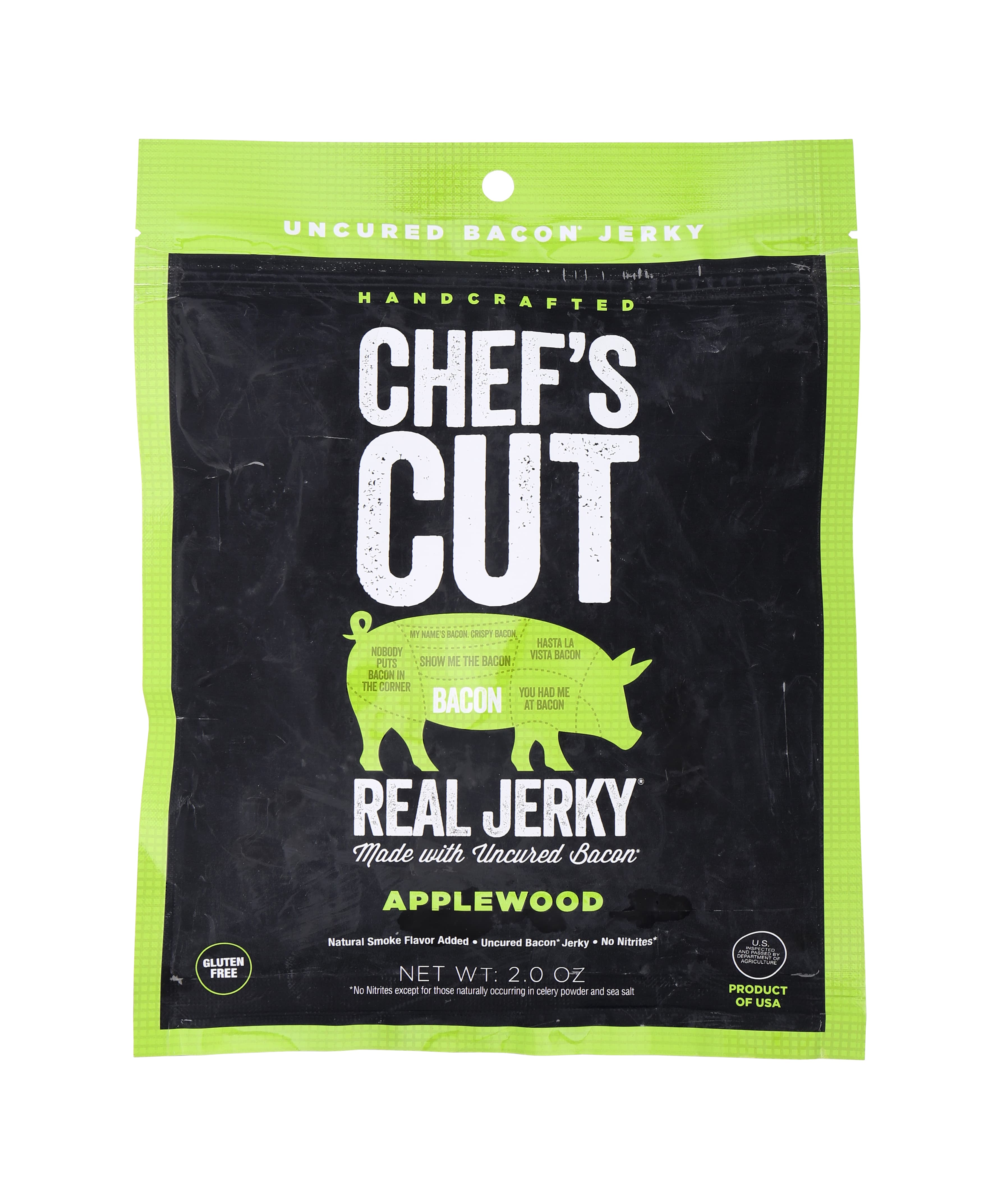 Chef's Cut Jerky Bacon - Applewood