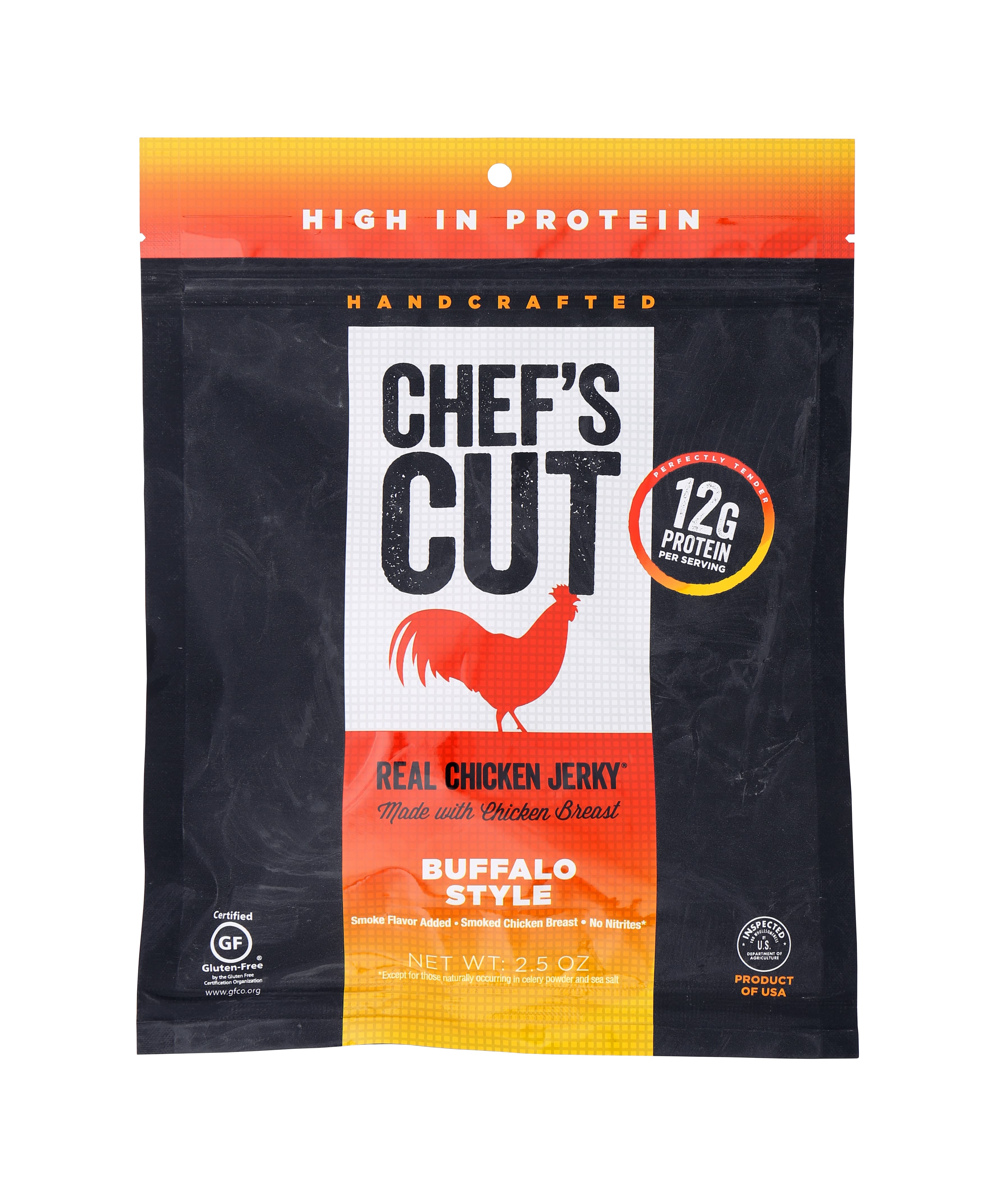 Chef's Cut Jerky Chicken - Buffalo Style