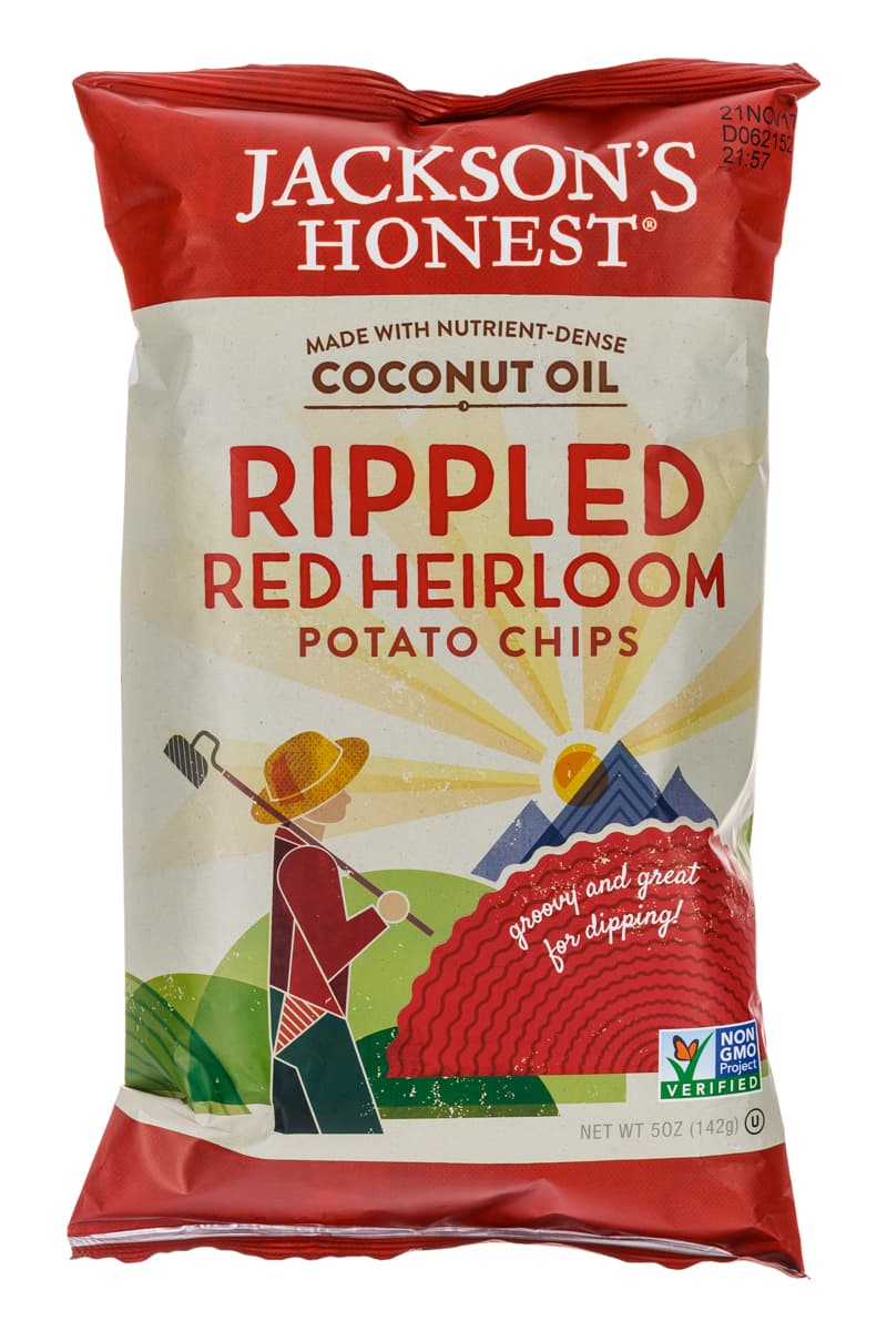 Jackson's Rippled Red Heirloom Potato Chips