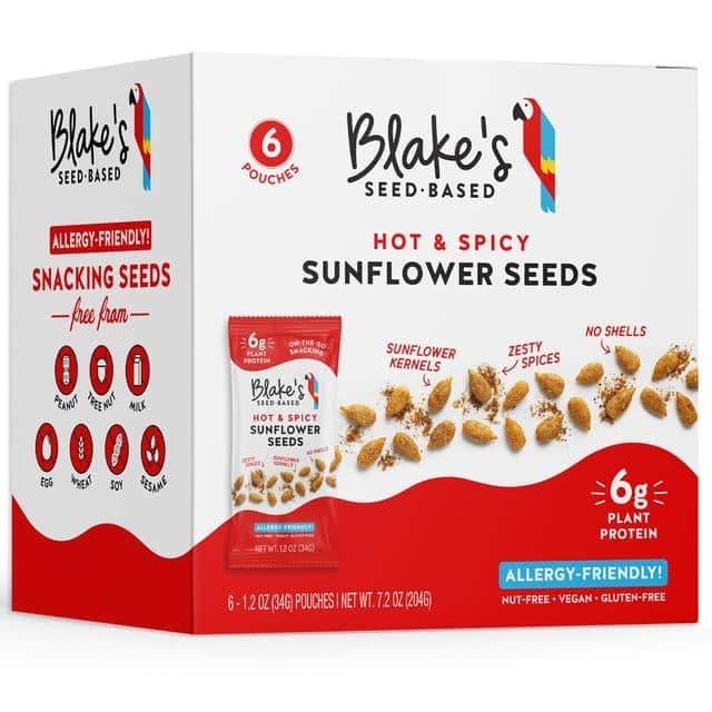 Blake's Seed Based Hot & Spicy Sunflower Seeds