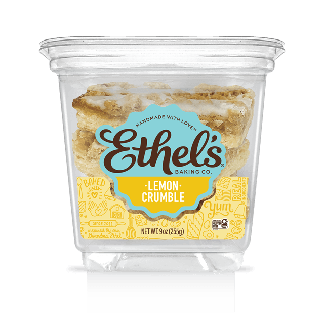 Ethel's Baking Co. Lemon Crumble 3ct