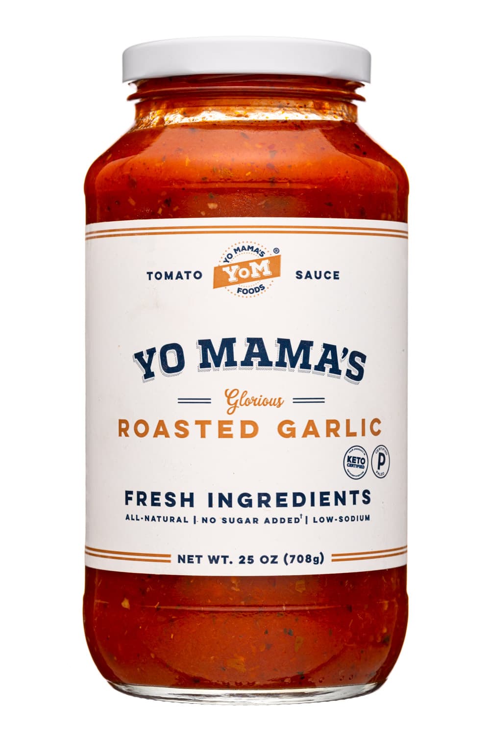 Yo Mama's Foods Glorious Roasted Garlic