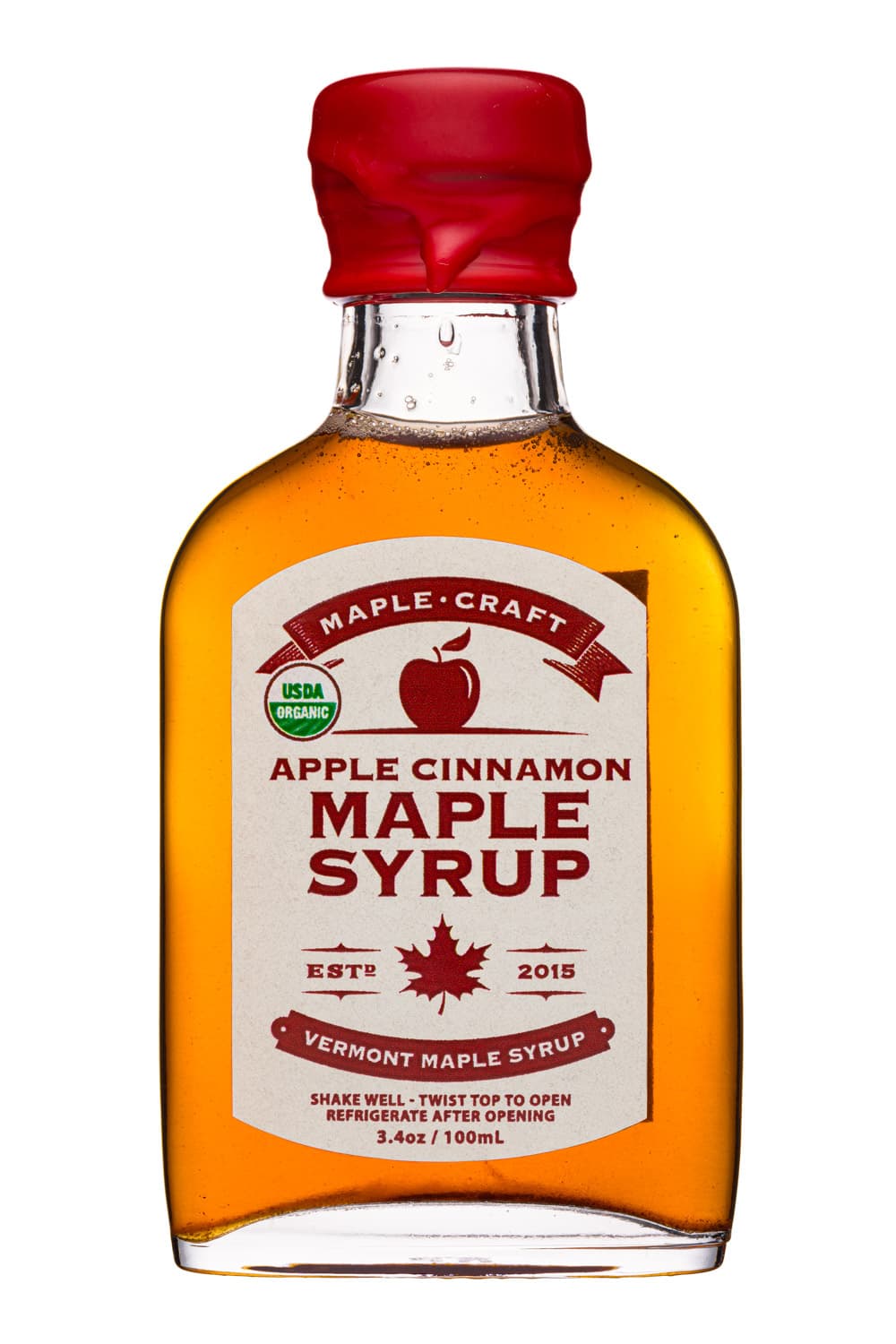 Maple Craft Foods Apple Cinnamon Maple Syrup