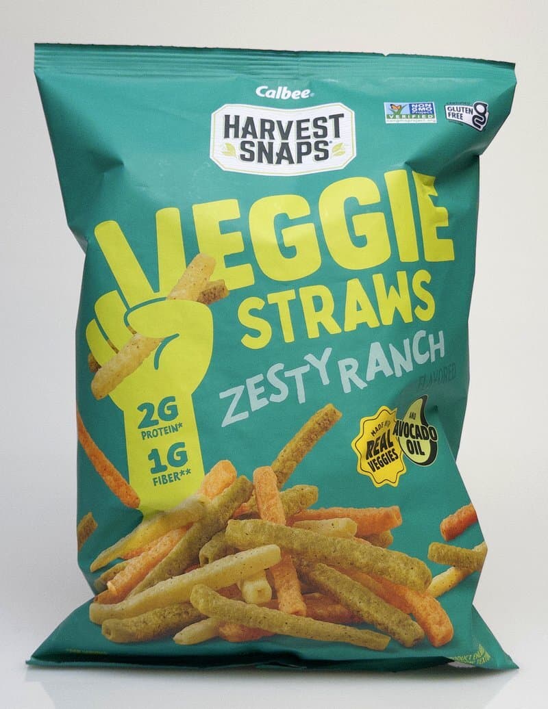 Harvest Snaps Veggie Straws - Zesty Ranch