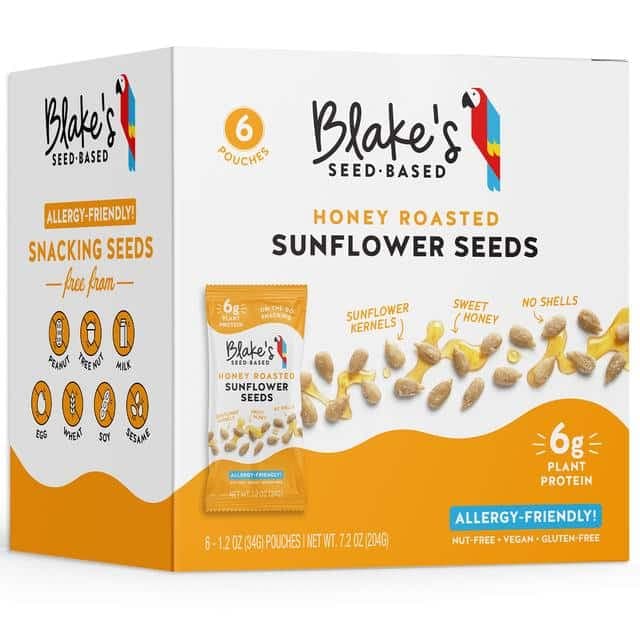 Blake's Seed Based Honey Roasted Sunflower Seeds