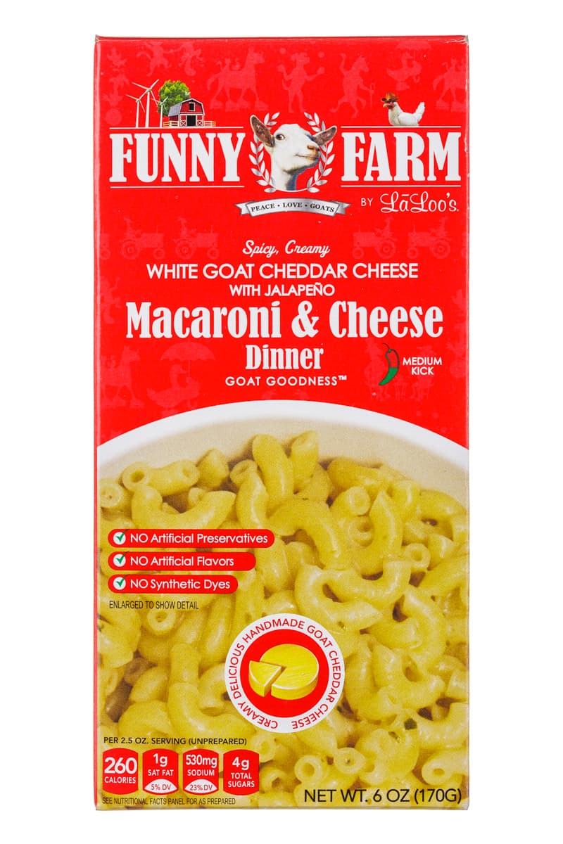 Funny Farm White cheddar Cheese with Jalapeno