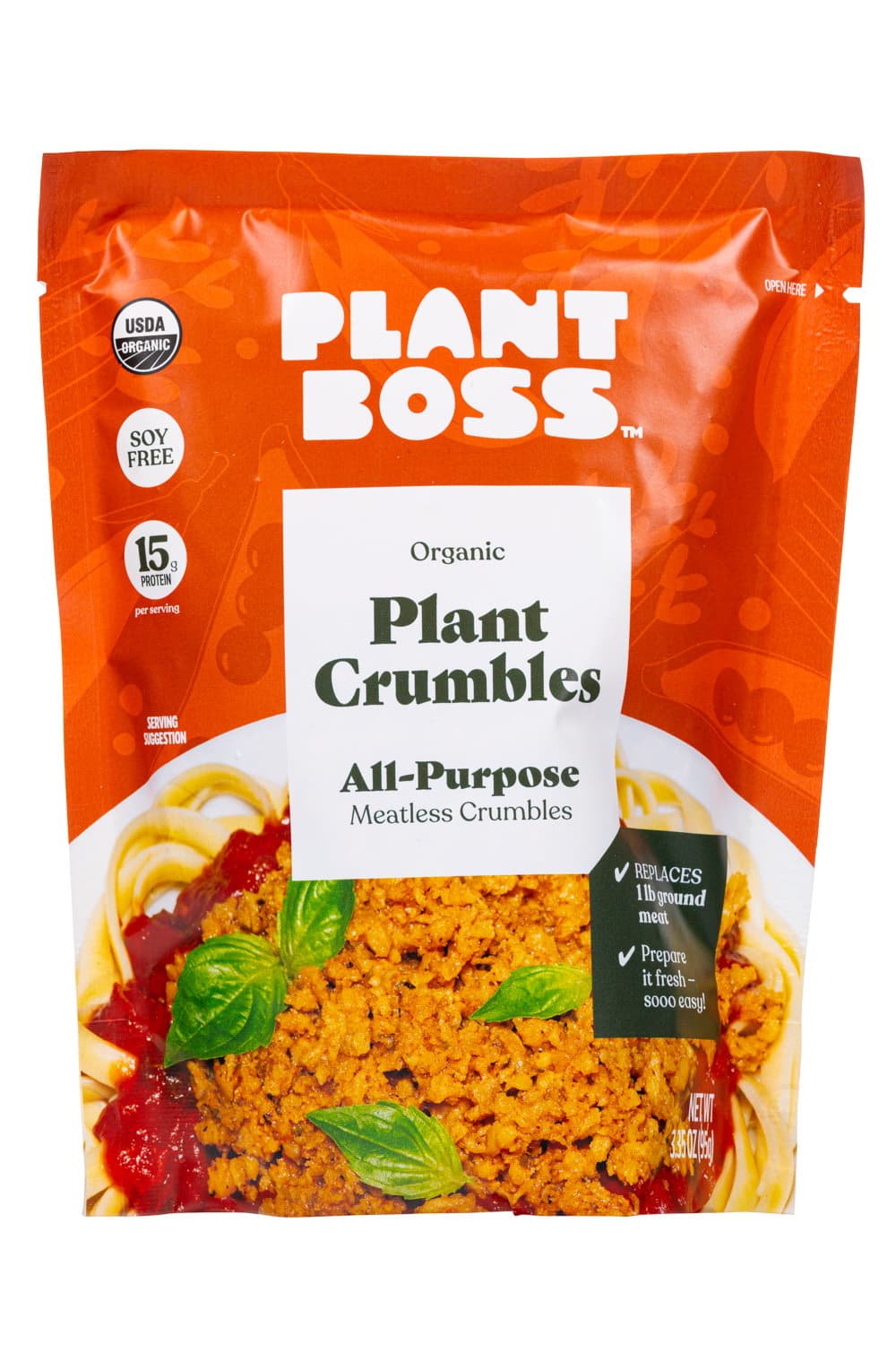 Plant Boss All-Purposes Meatless Crumbles