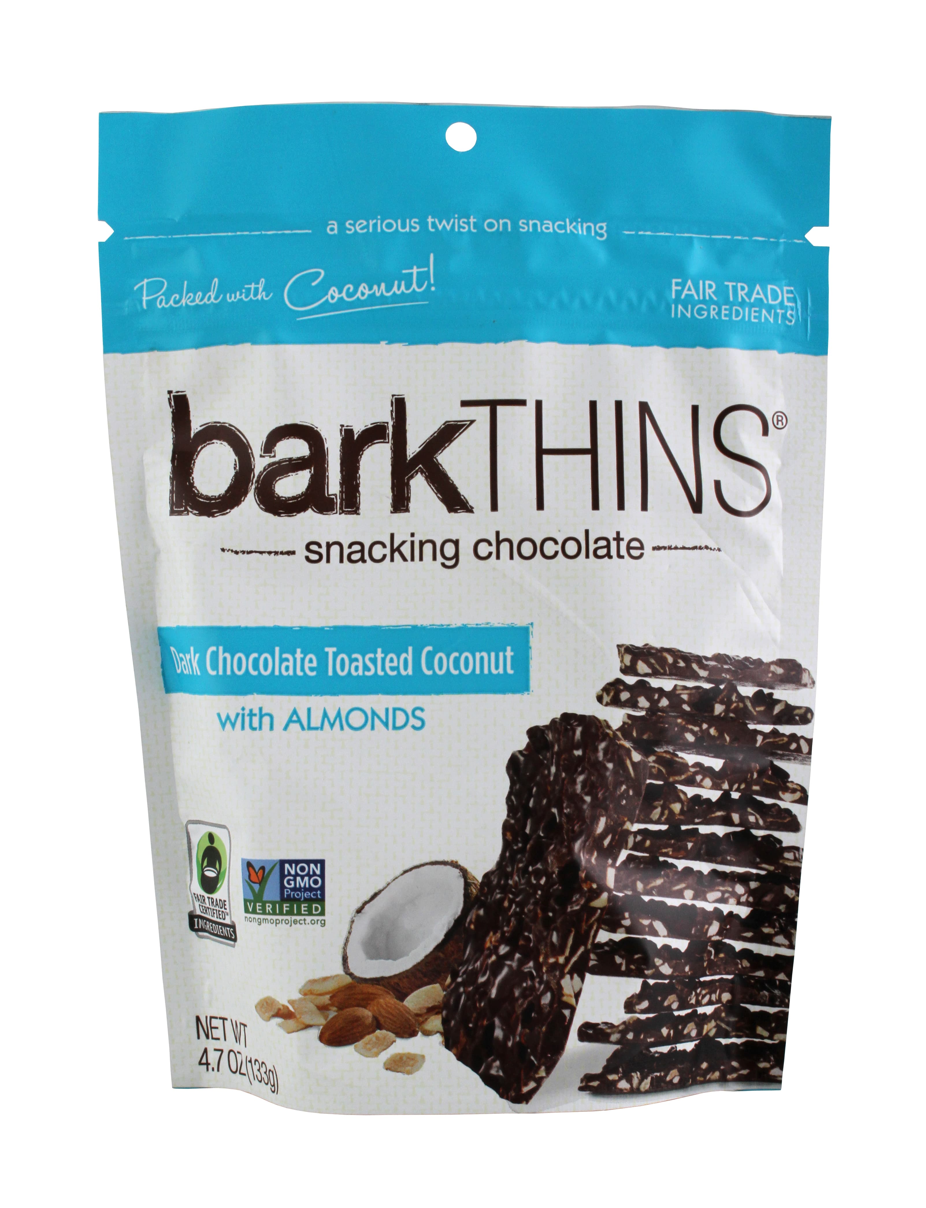 BarkThins Dark Chocolate Toasted Coconut with Almonds