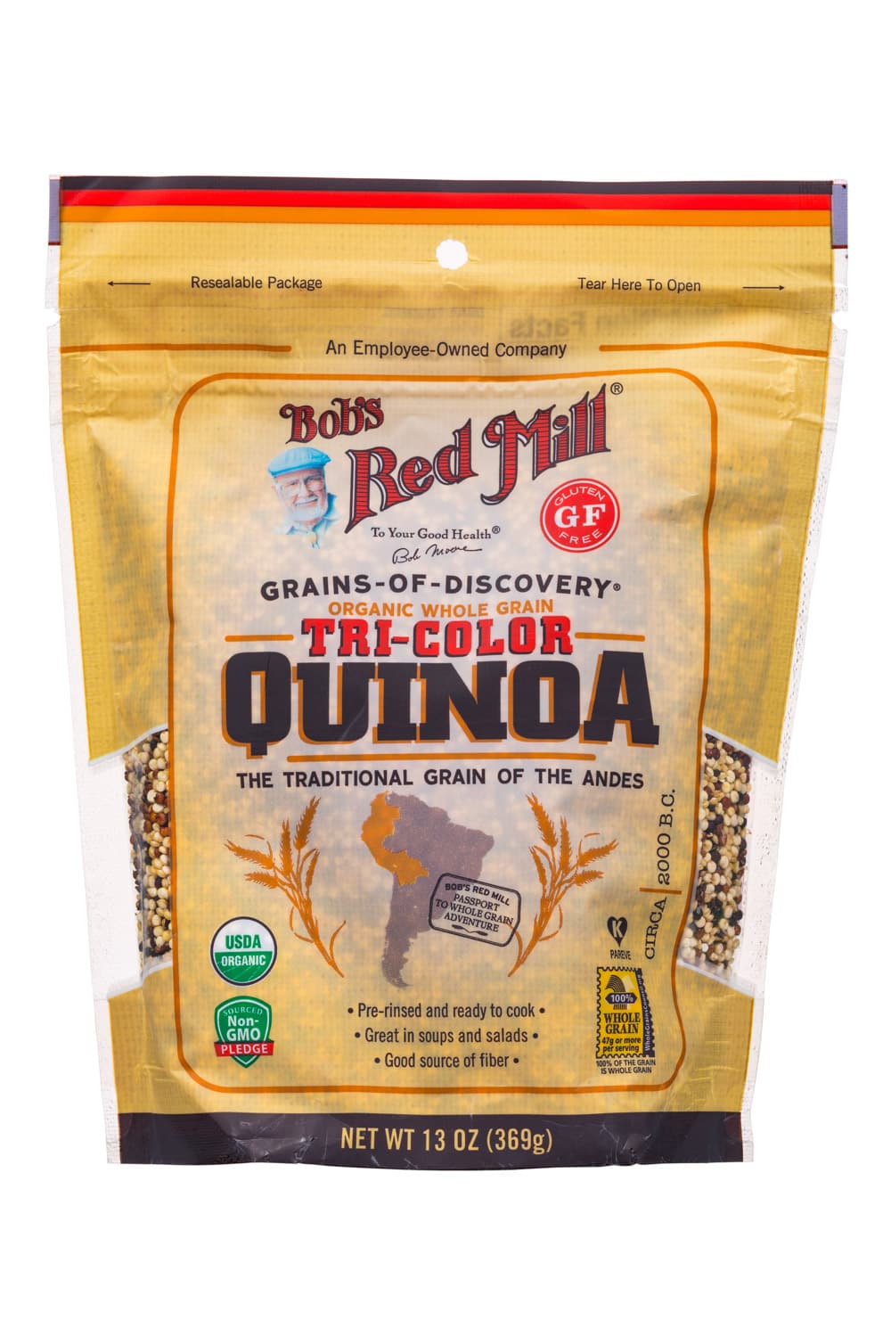 Bob's Red Mill Organic Tri-Color Quinoa