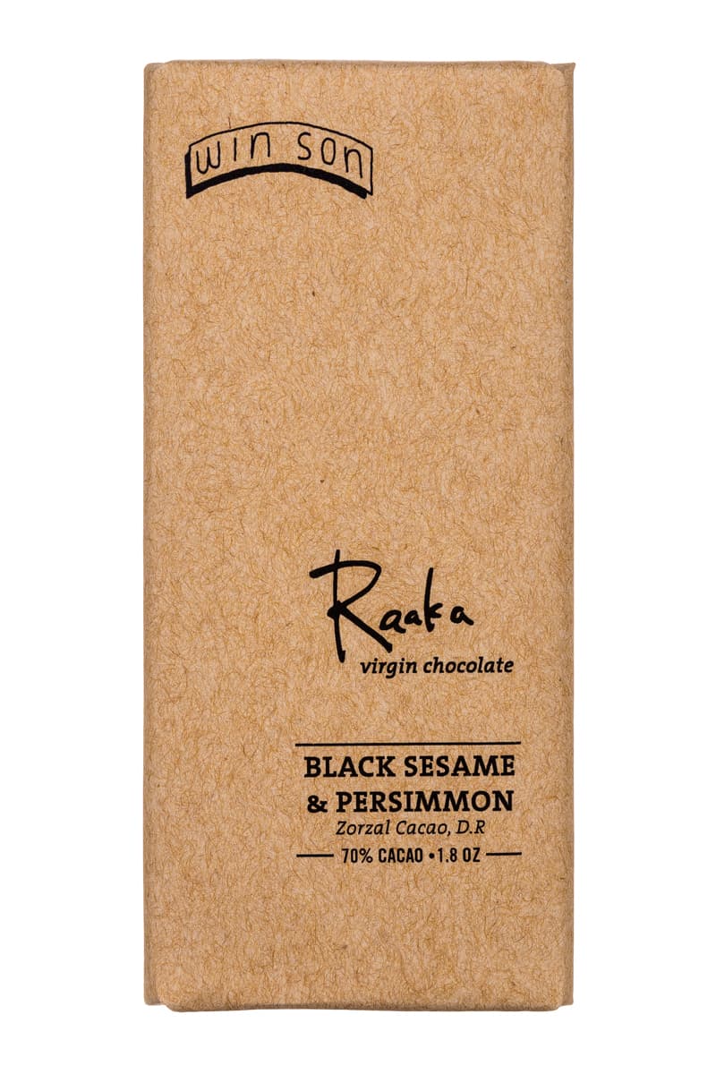 Raaka Chocolate Black Sesame & Persimmon