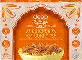 Deep Indian Kitchen Chicken Curry with Turmeric Rice