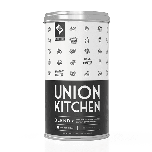 Compass Coffee Union Kitchen Blend 12oz Tin Whole Bean