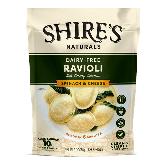 Shire's Naturals Spinach & Cheese Ravioli