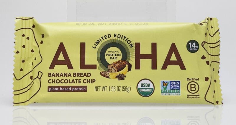 ALOHA Banana Bread Chocolate Chip Organic Protein Bar