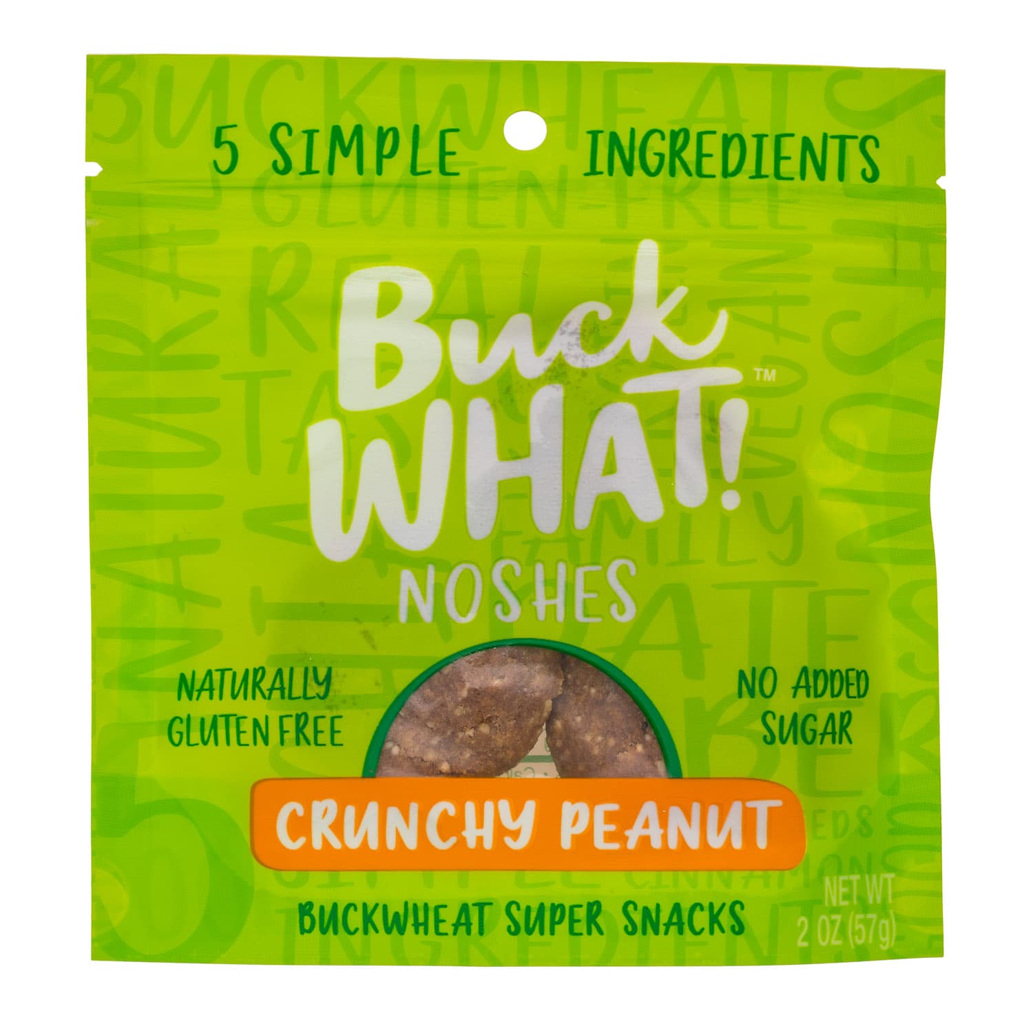 BuckWHAT Foods Crunchy Peanut