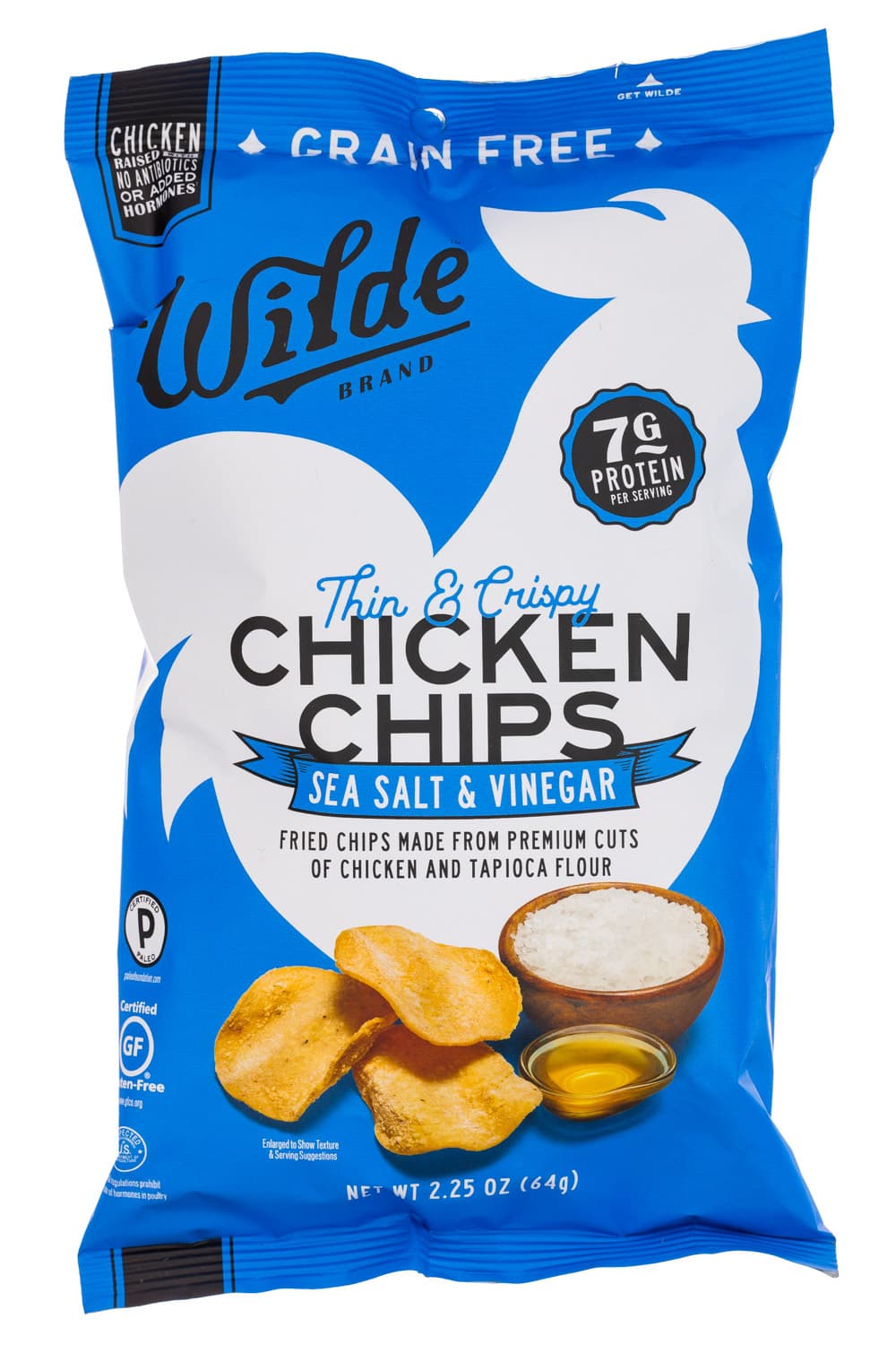 Wilde Chips Sea Salt & Vinegar Chicken Chips