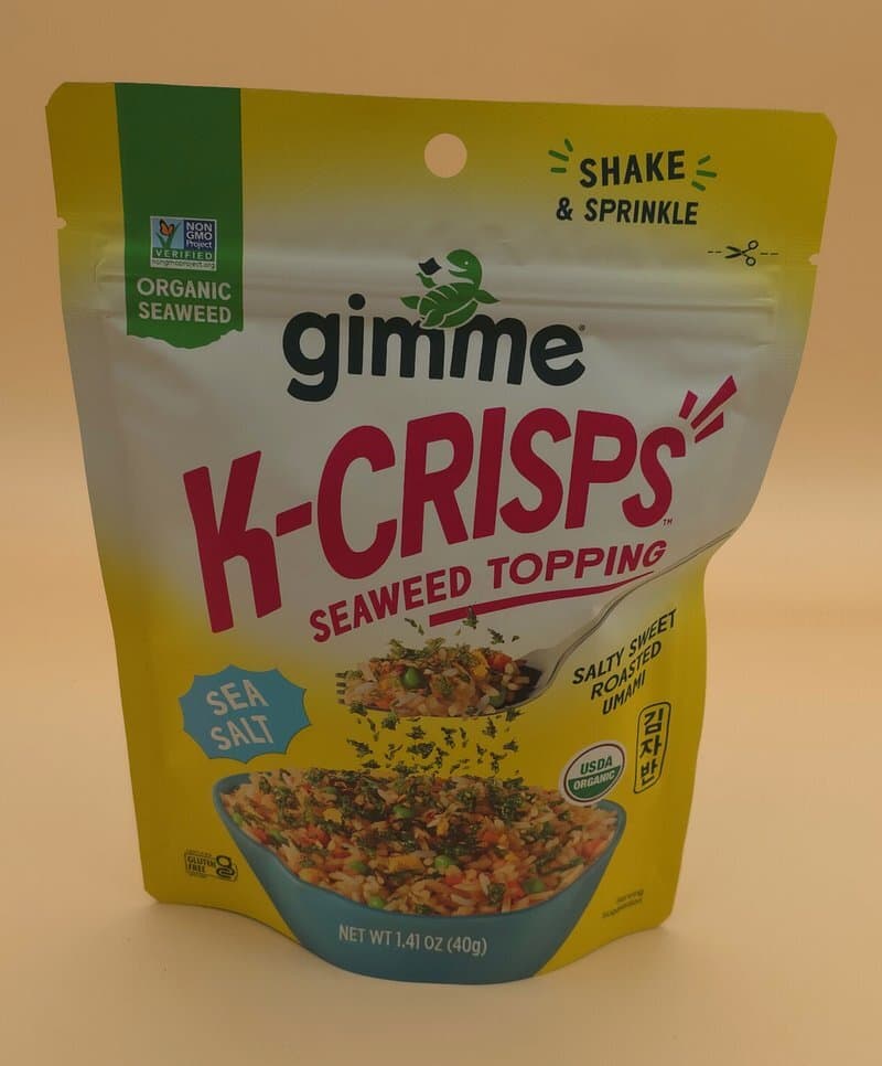 Gimme Seaweed K-CRISPS Seaweed Topping - Sea Salt