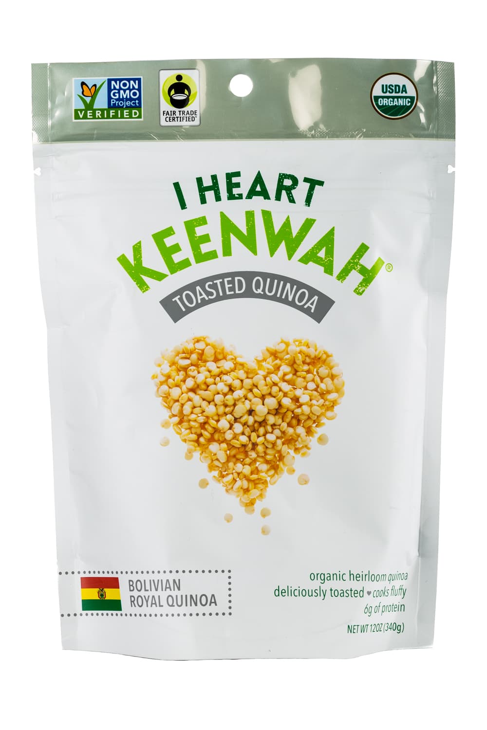 I Heart Keenwah Toasted Quinoa
