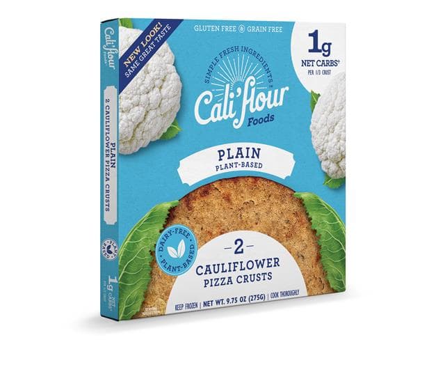 Cali'flour Foods Plant-Based Plain Crusts