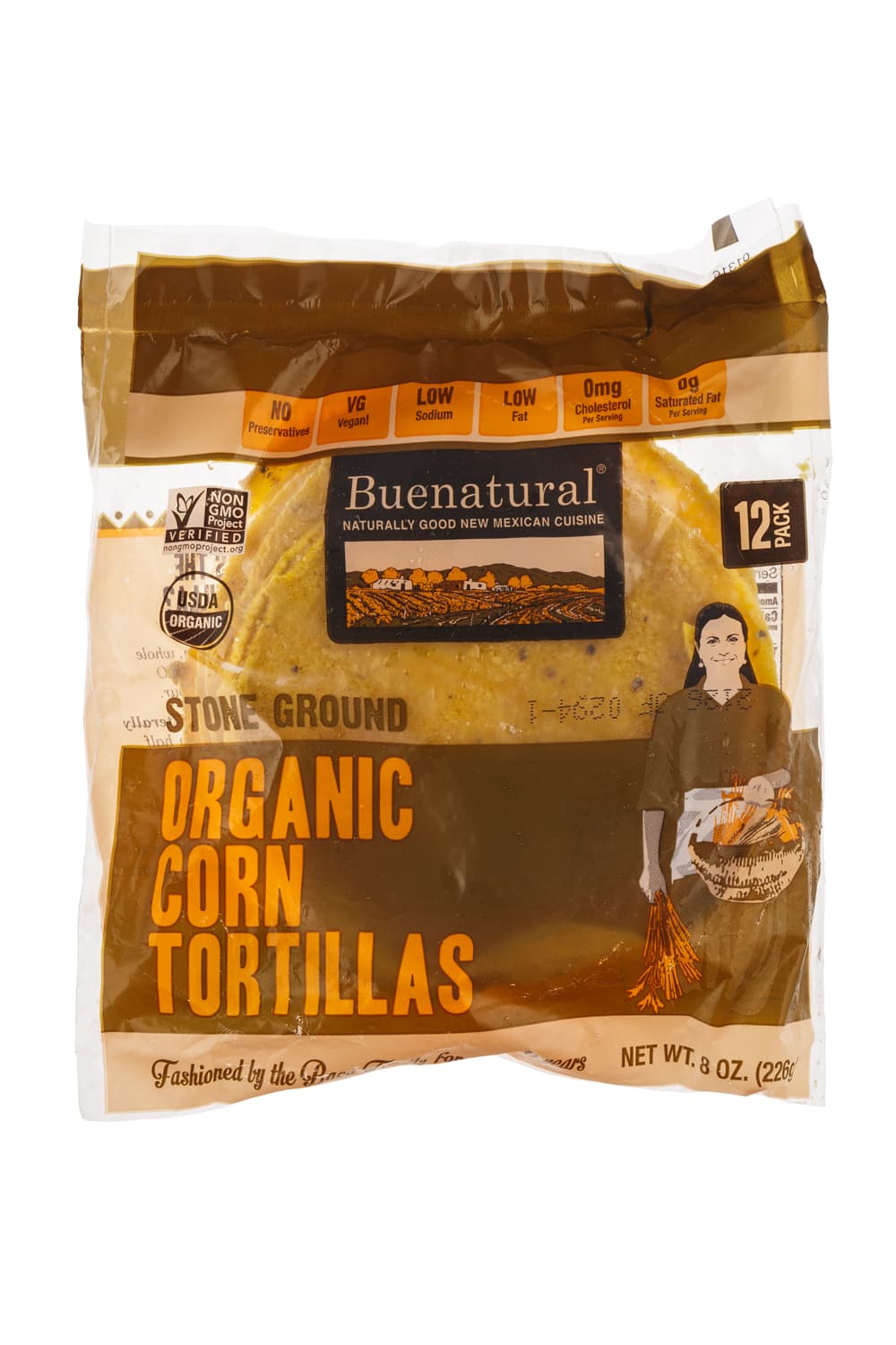 Buenatural Organic Corn Tortillas