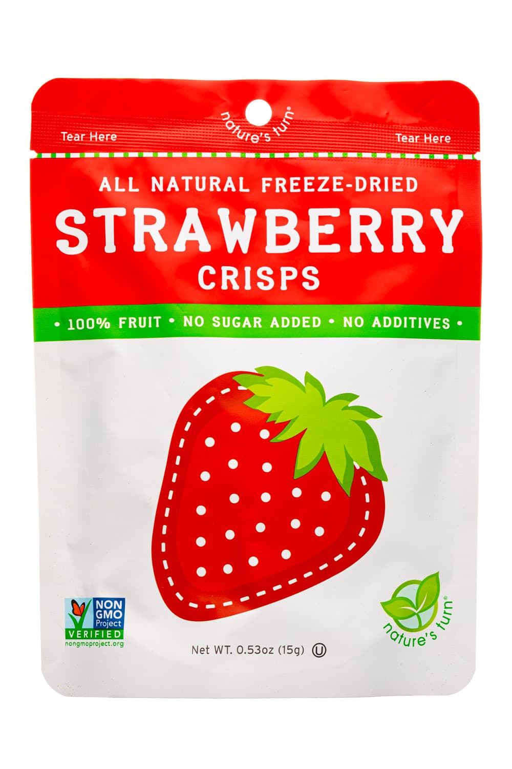 Nature's Turn Freeze-Dried Strawberry Crisps