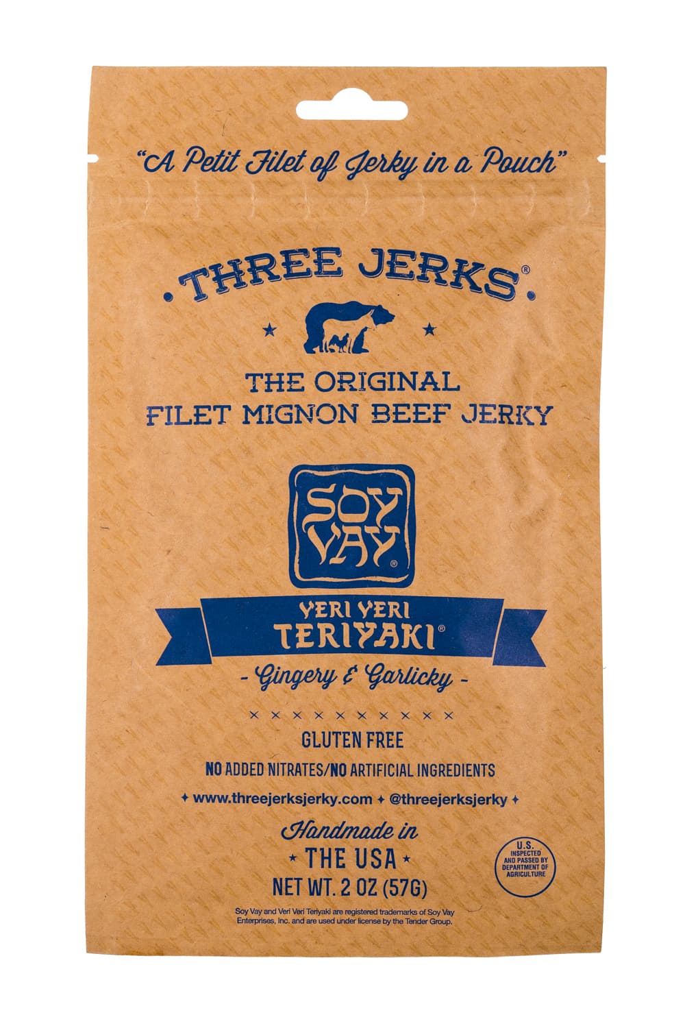 Three Jerks Jerky Veri Veri Teriyaki