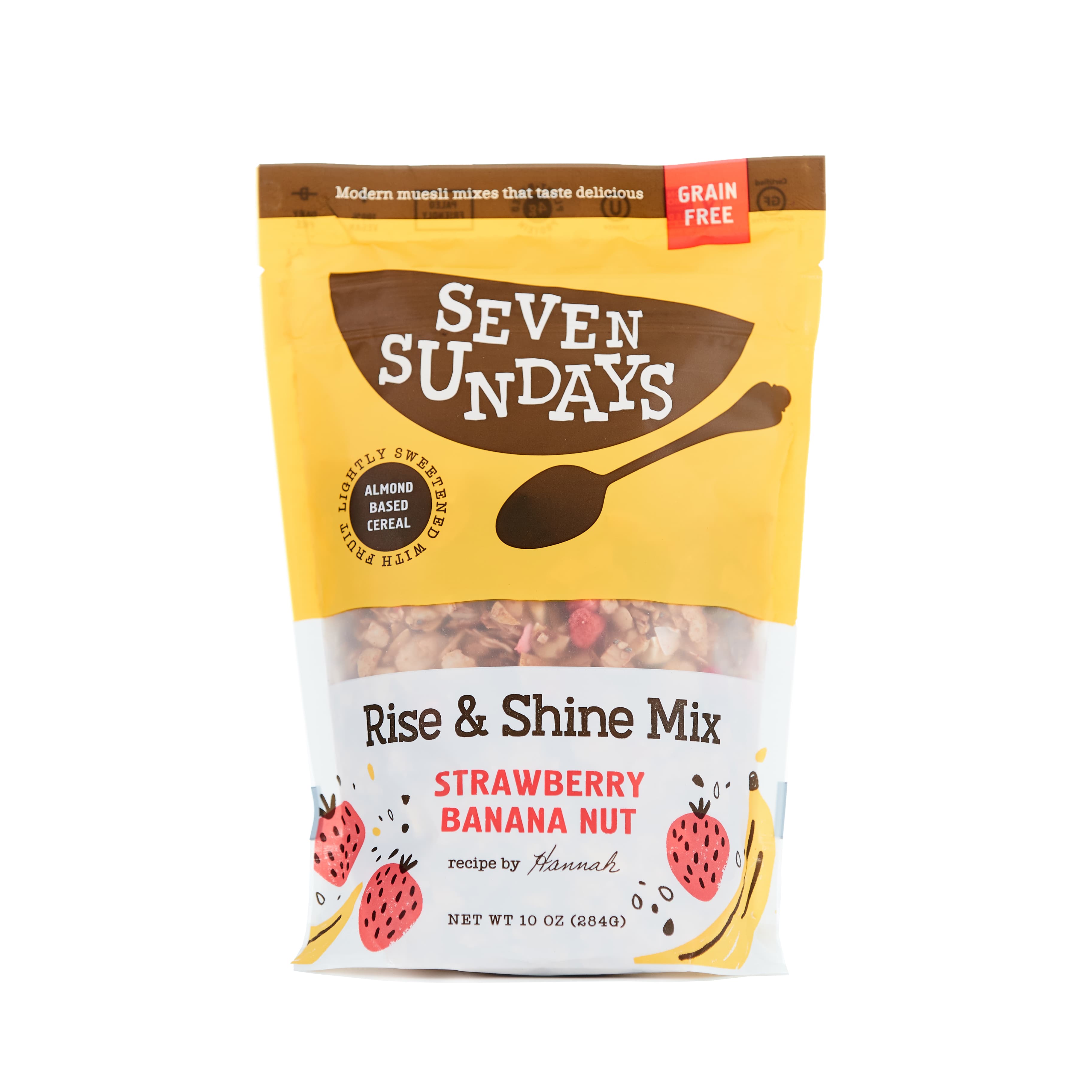Seven Sundays Rise & Shine Strawberry Banana Nut Mix Muesli (Grain Free)