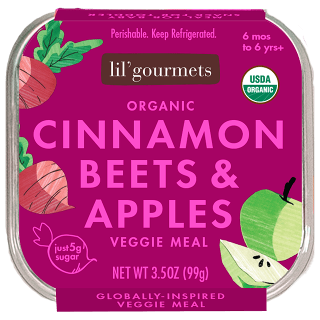 lil'gourmets Organic Cinnamon Beets & Apples