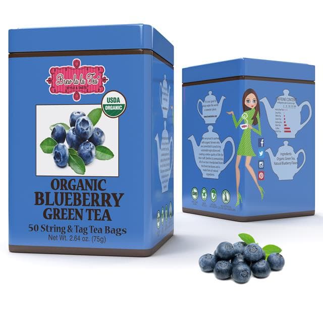 Brew La La Tea Organic Blueberry