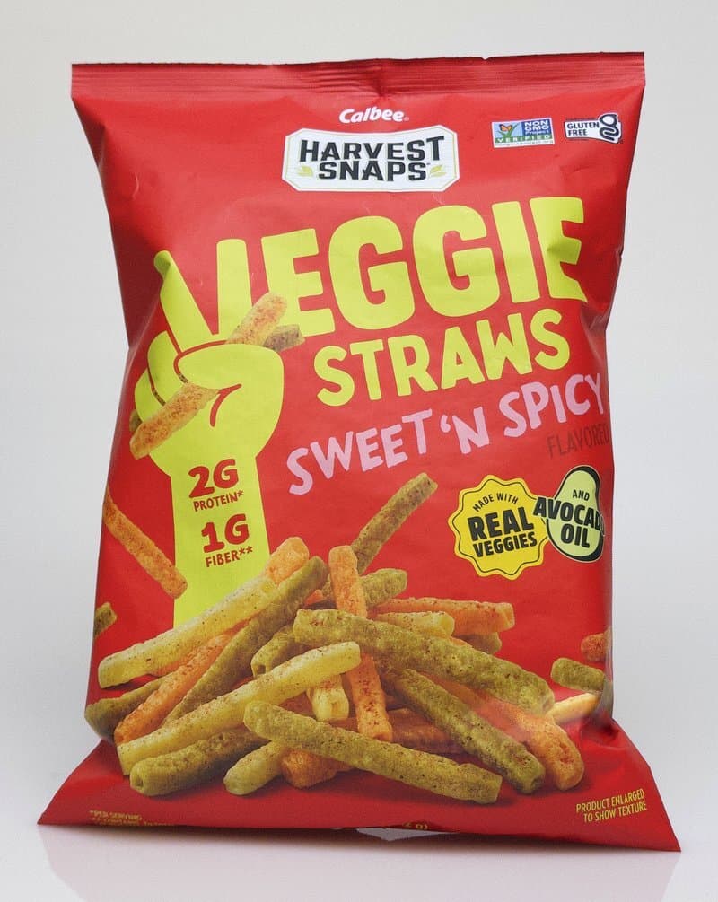 Harvest Snaps Veggie Straws - Sweet 'N Spicy