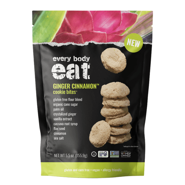 Every Body Eat Ginger Cinnamon Cookie Bites