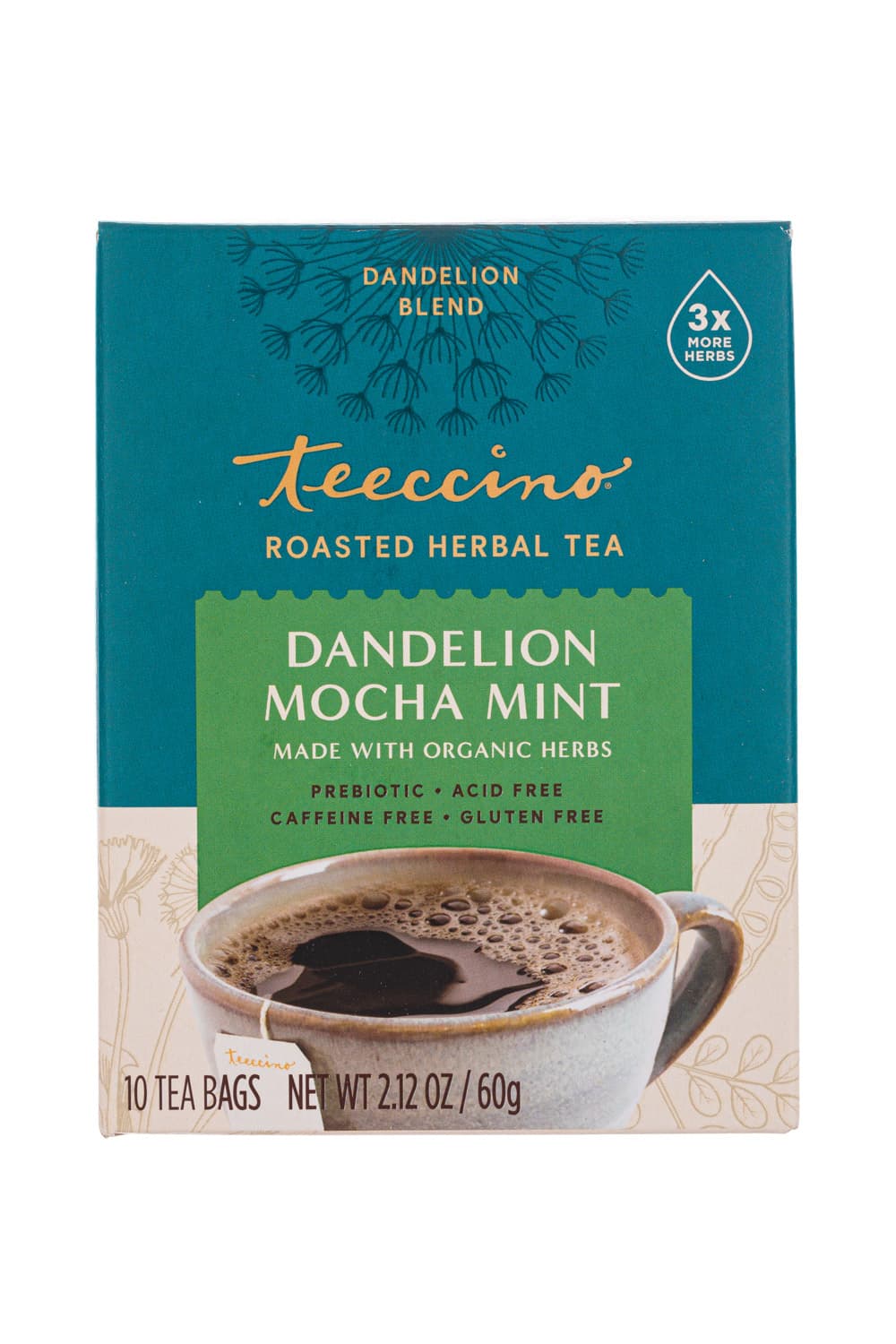 Teeccino Dandelion Mocha Mint