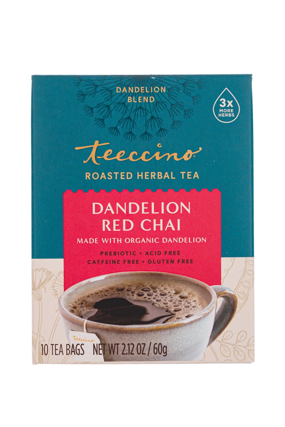 Teeccino Dandelion Red Chai