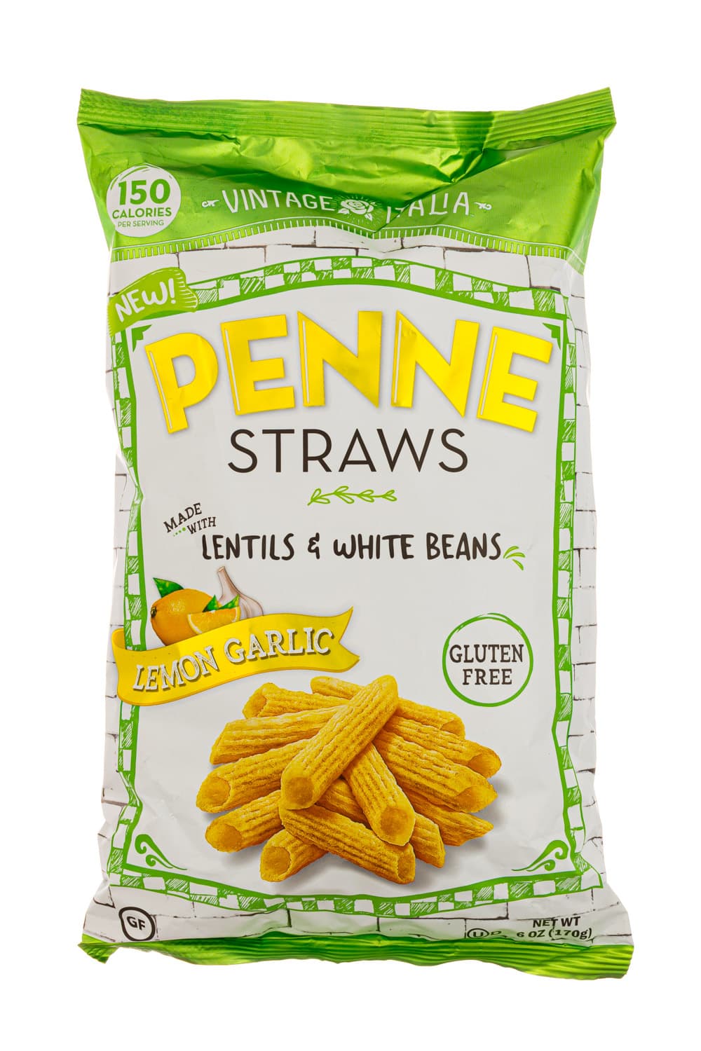 Vintage Italia Lemon Garlic - Penne Straw