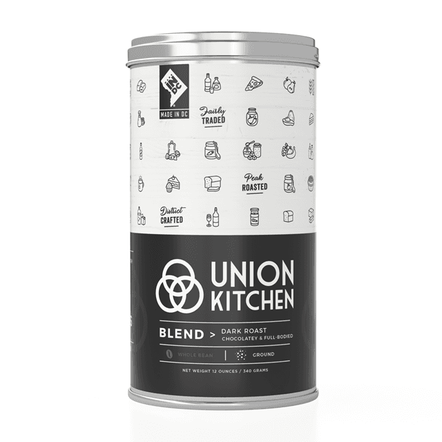 Compass Coffee Union Kitchen Blend 12oz Tin Ground