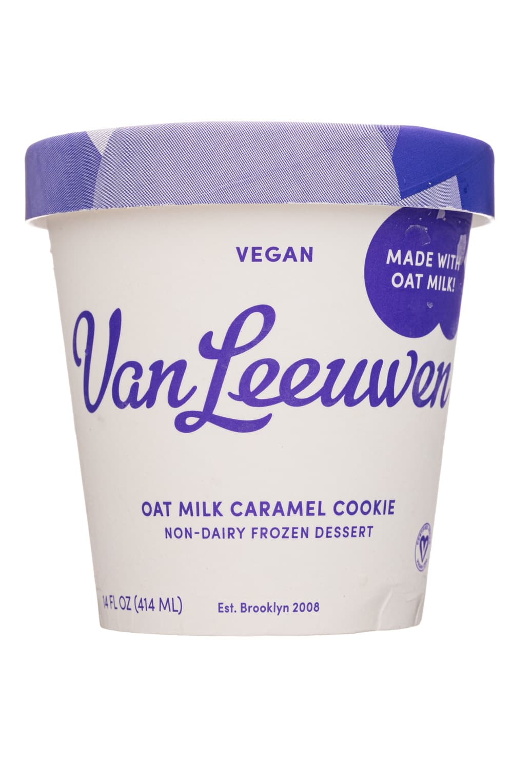 Van Leeuwen Ice Cream Oat Milk Caramel Cookie
