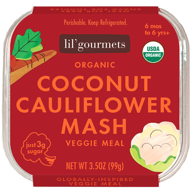 lil'gourmets Organic Coconut Cauliflower Mash