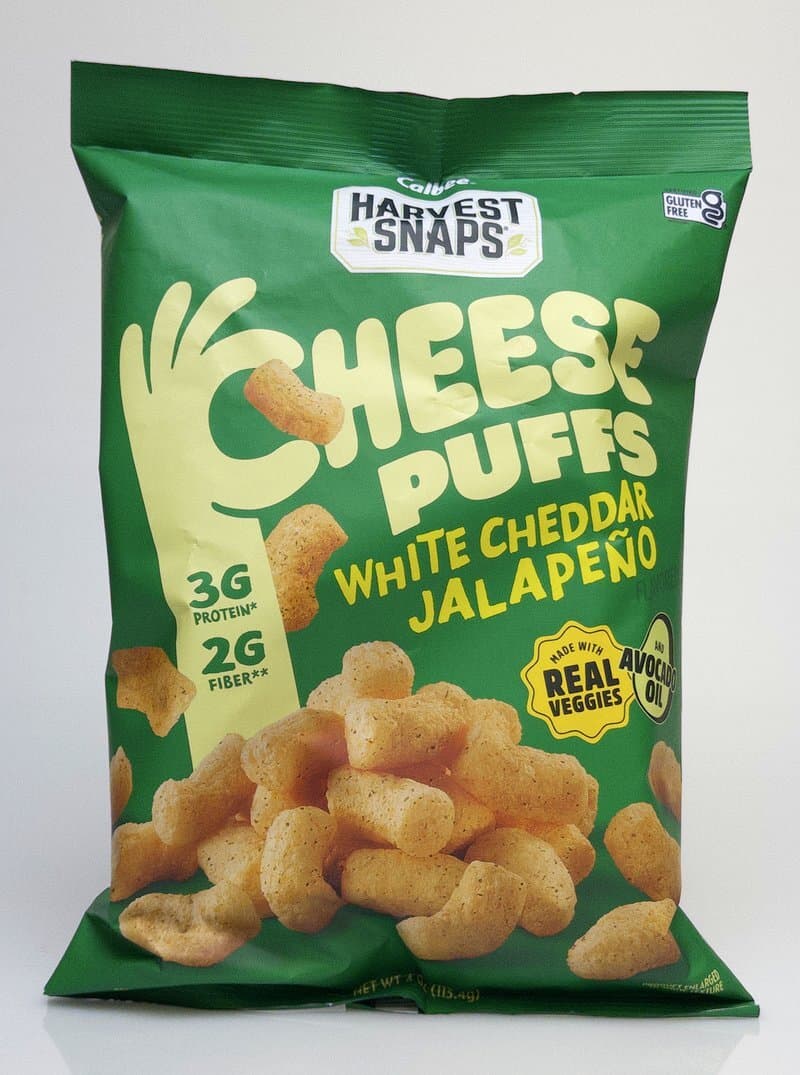 Harvest Snaps Cheese Puffs - White Cheddar Jalapeño