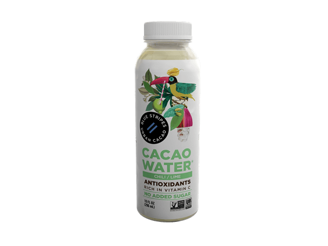 Blue Stripes Urban Cacao Cacao Water - Chili, Lime