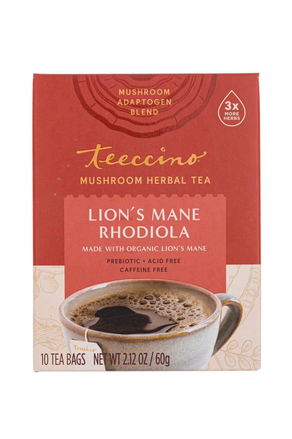 Teeccino Lion's Mane Rhodiola