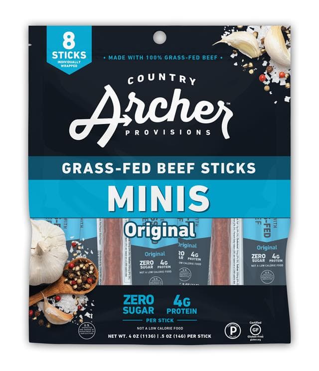 Country Archer Provisions Original Mini Beef Sticks 8-pack