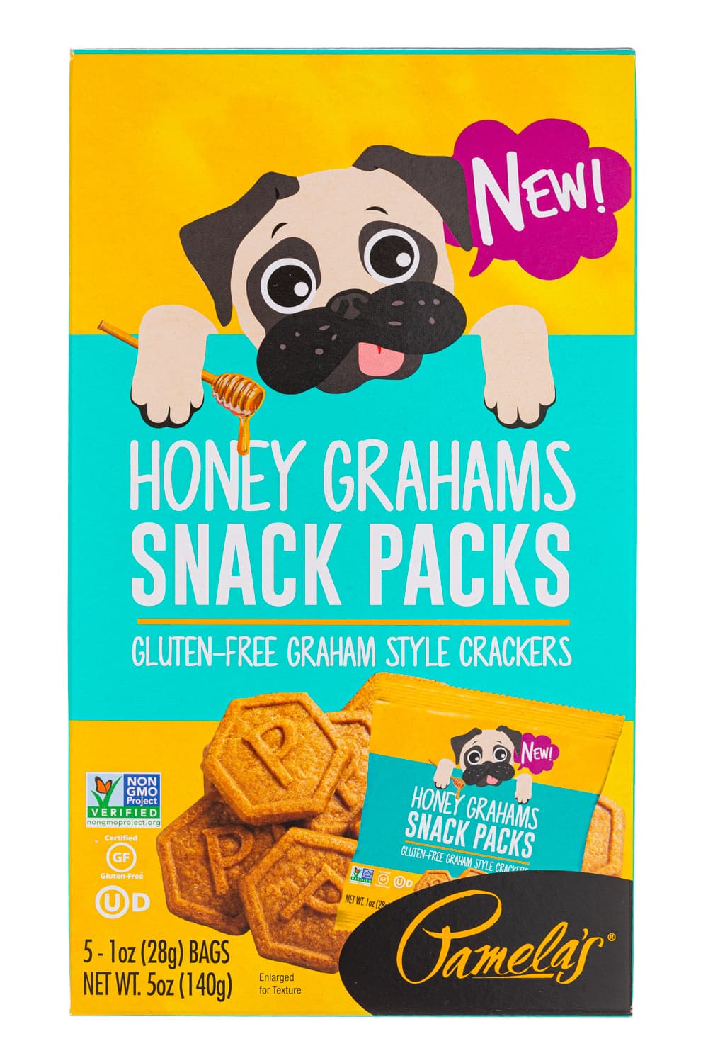 Pamela's Honey Grahams (Snack Packs)