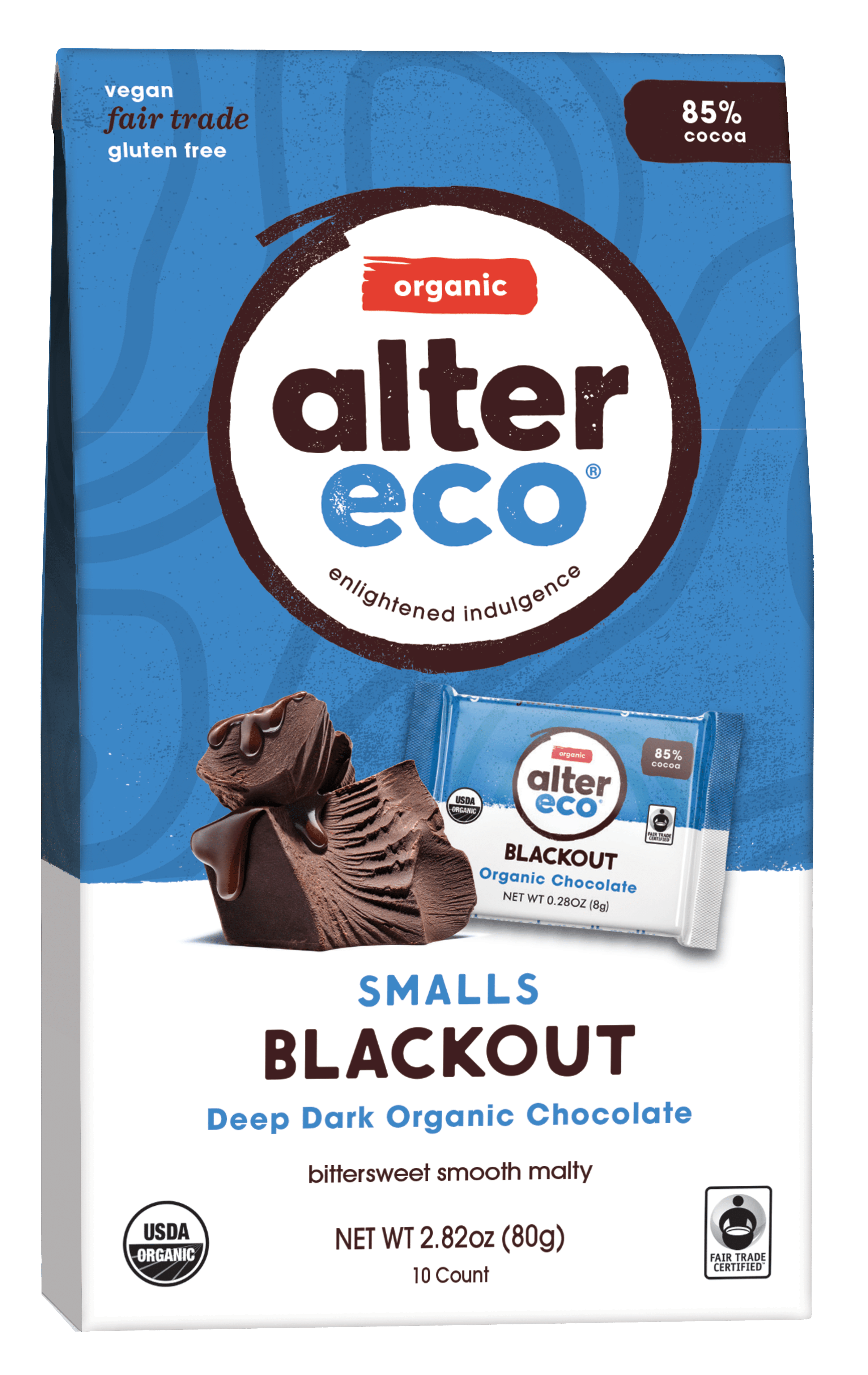 Alter Eco Debuts Dark Chocolate Smalls