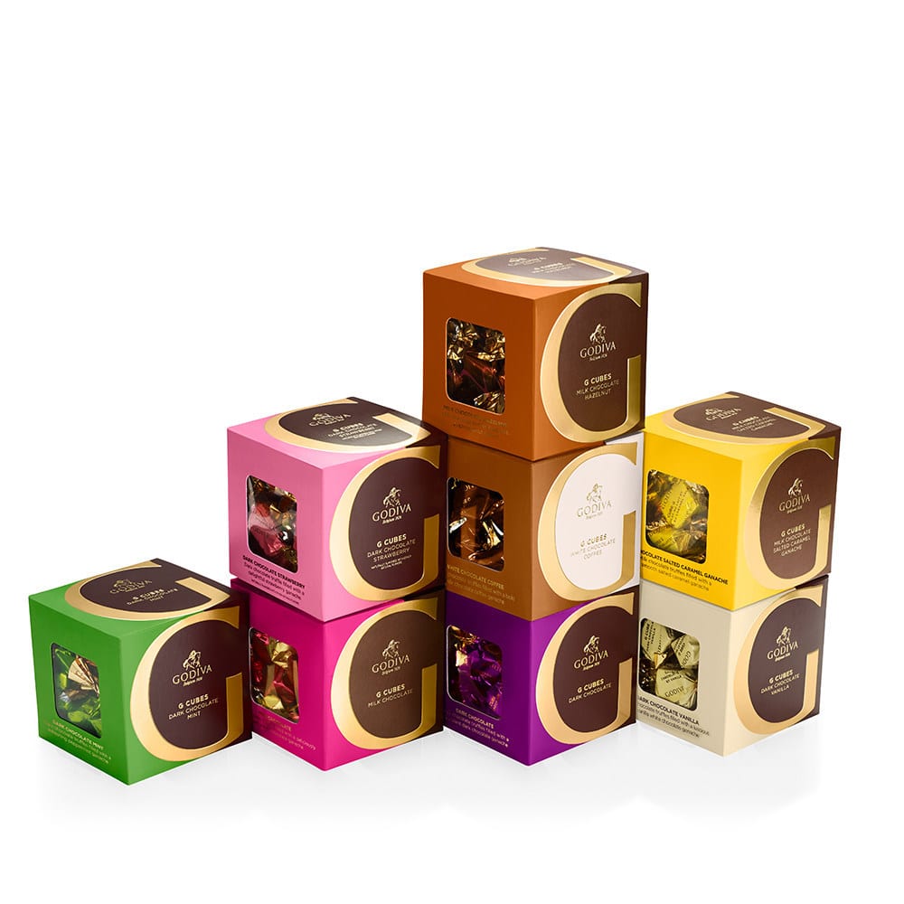 Godiva Introduces G Cubes Collection