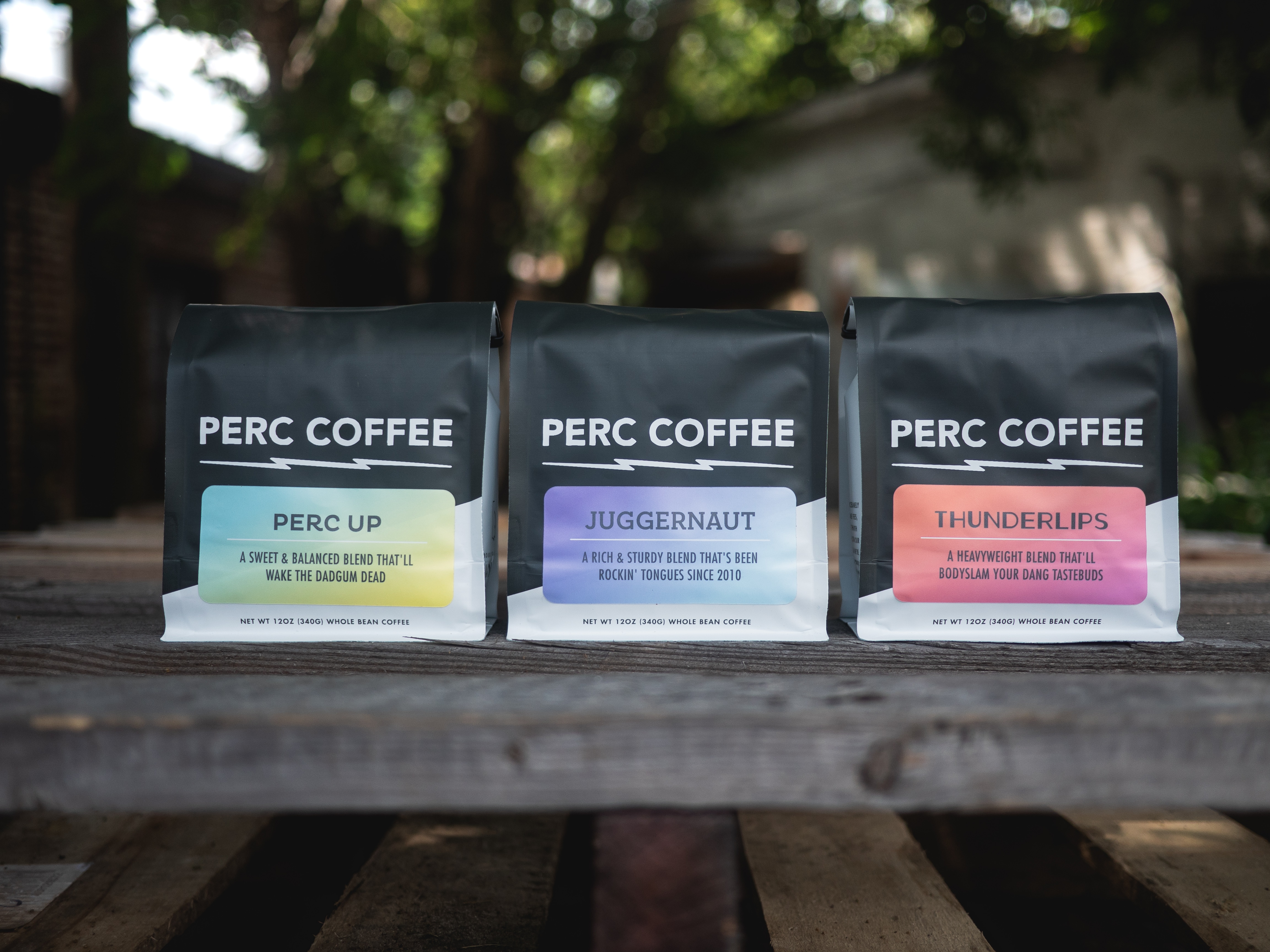 Perc Coffee Debuts New Label Designs